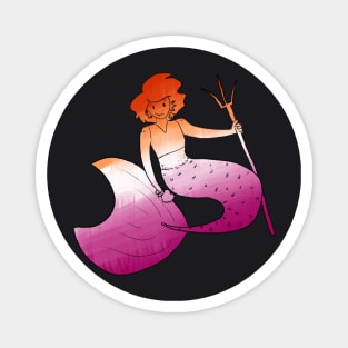 Lesbian Mermaid Magnet